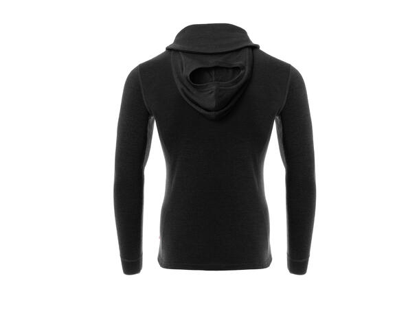 WarmWool hoodsweater V2 M's Jet Black XS