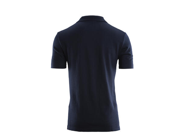 LeisureWool pique shirt M's Navy Blazer XS