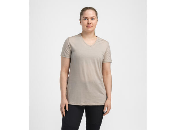 LightWool 180 Loose fit Tee W's Simply Taupe 2XL