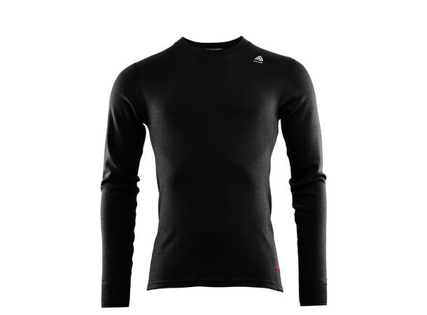 WarmWool crewneck M's Jet Black XS