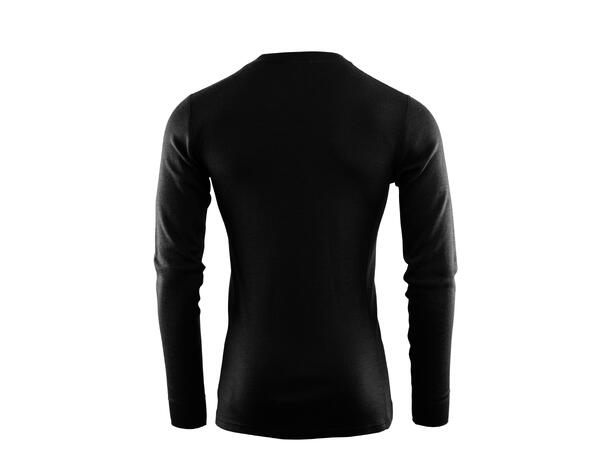 WarmWool crewneck M's Jet Black XS