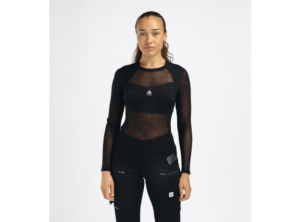 WoolNet Light Crewneck W's Jet Black M 