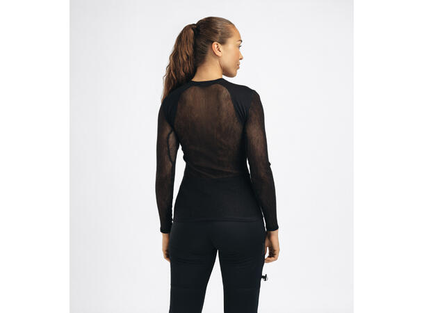 WoolNet Light Crewneck W's Jet Black M 