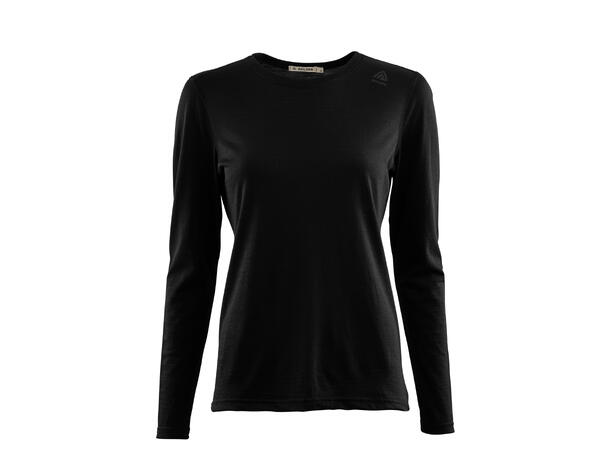 LightWool 140 undershirt long sleeve W's Jet Black XS