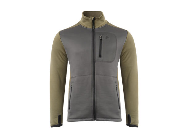 WoolShell jacket M s Gray Pinstripe Tarmac M Aclima