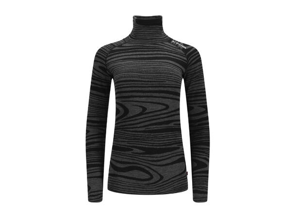 WarmWool Roll Neck W's Black Motion M 