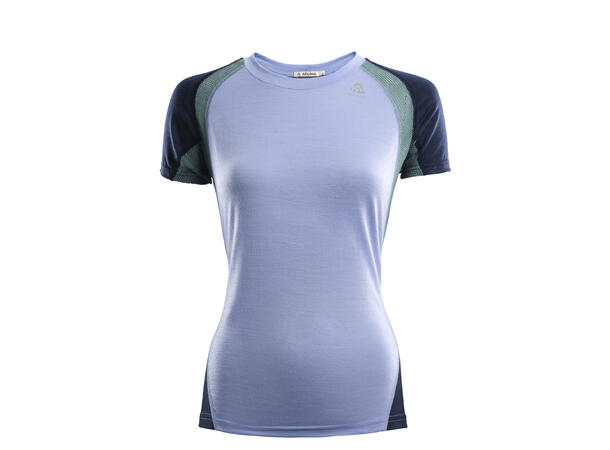 LightWool 140 sports t-shirt W's Purple Impr/NavyBlazer/NorthAtlantic L 