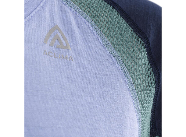 LightWool 140 sports t-shirt W's Purple Impr/NavyBlazer/NorthAtlantic L 