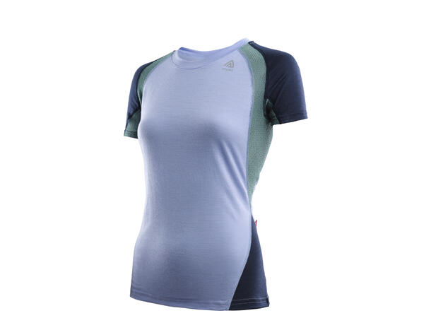 LightWool 140 sports t-shirt W's Purple Impr/NavyBlazer/NorthAtlantic L 