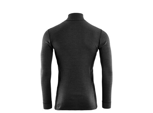 WarmWool mockneck M's Marengo/Jet Black S 