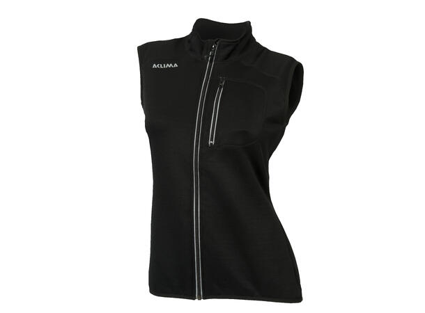 WoolShell vest W's Jet Black S 