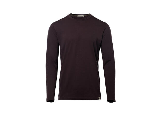 LightWool 180 Crewneck M's Chocolate Plum L 