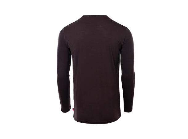 LightWool 180 Crewneck M's Chocolate Plum L 