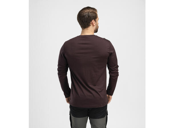 LightWool 180 Crewneck M's Chocolate Plum L 