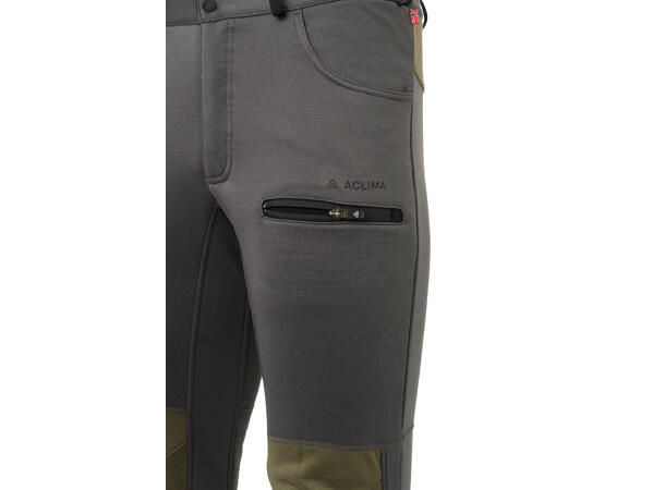 WoolShell pant M's Gray Pinstripe / Tarmac XL 