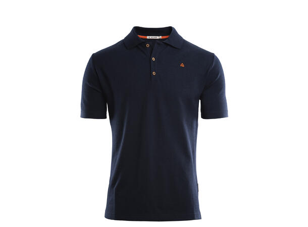 LeisureWool pique shirt M's Navy Blazer L 
