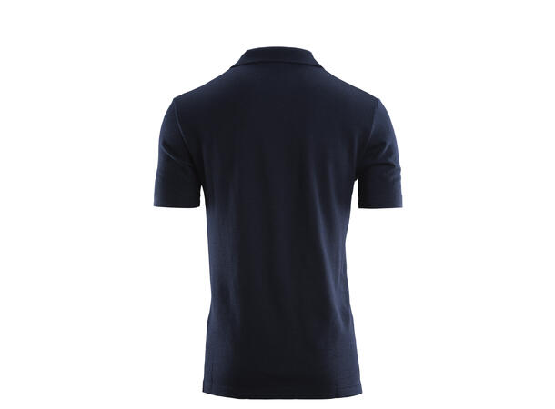 LeisureWool pique shirt M's Navy Blazer L 