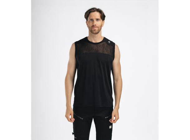 LightWool 140 sports singlet M's Jet Black M 