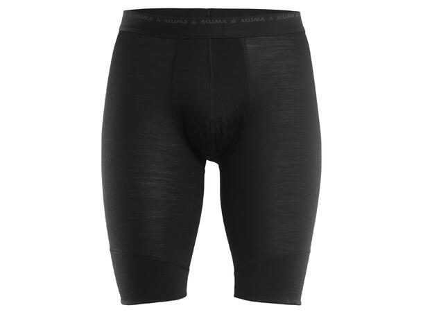 LightWool 140 shorts long M's Jet Black L 