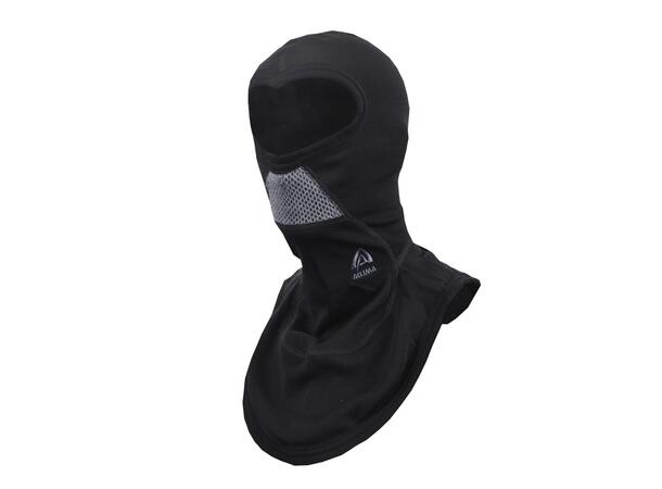 DoubleWool balaclava Jet Black Onesize 