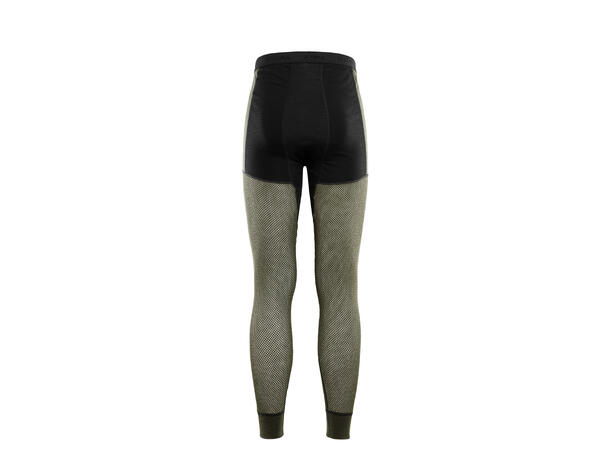 WoolNet Hybrid longs M s Jet Black Olive Night Dill M Aclima