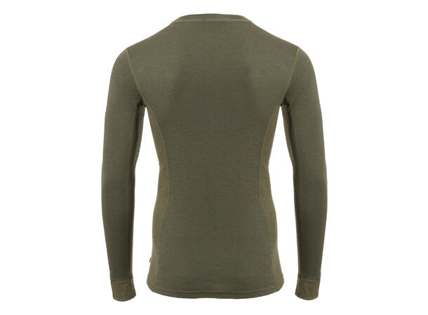 WarmWool crewneck M's Olive Night 2XL