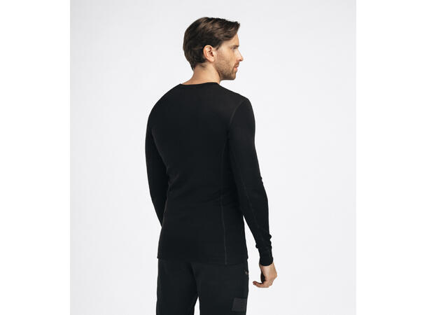 WarmWool crewneck M's Jet Black 3XL 