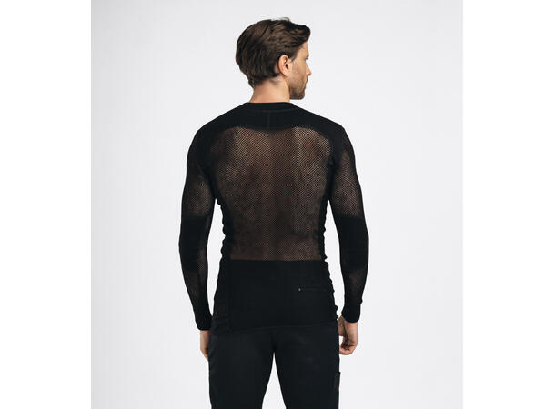 WoolNet Original crewneck M's Jet Black XL 