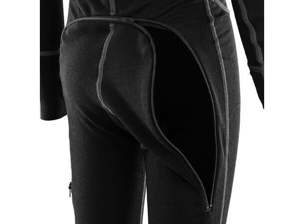 WarmWool overall Jr Jet Black 140 