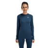 WarmWool Hoodsweater W's Midnight Navy