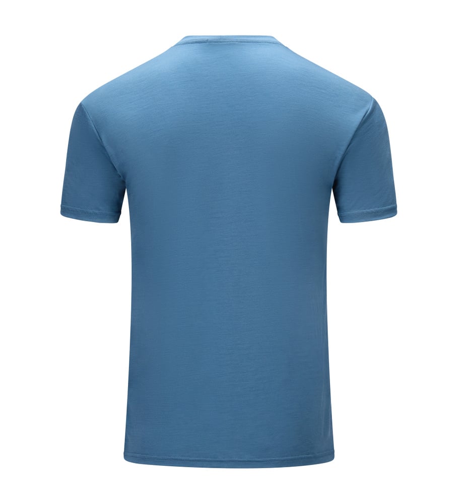 LightWool 140 classic tee M's Blue Fusion, view: 4