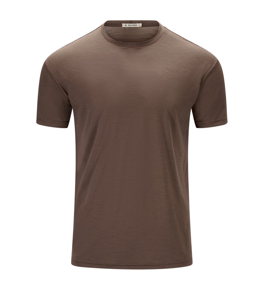 LightWool 140 classic tee M's Dark Earth, view: 3