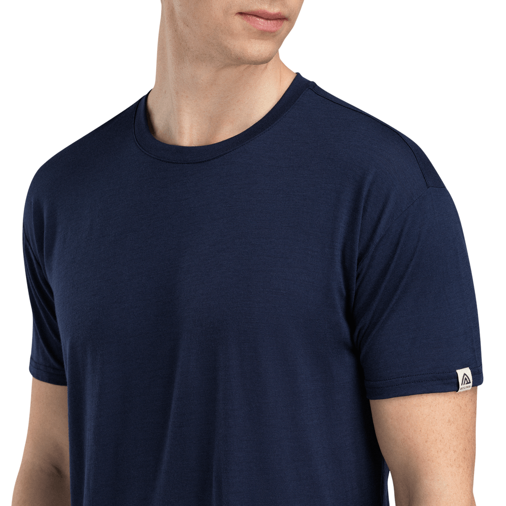 LightWool 140 Classic Tee M's Navy Blazer, view: 2
