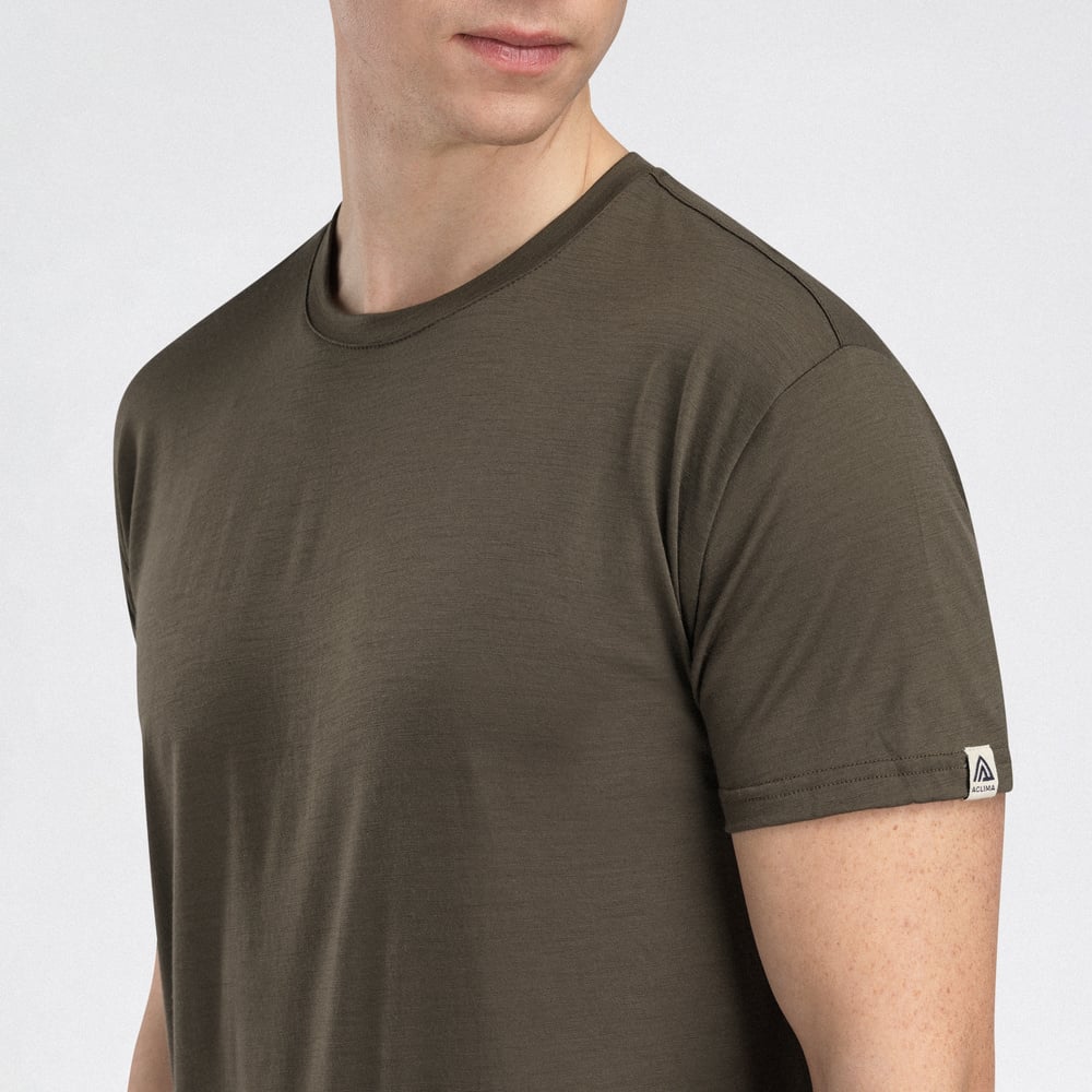 LightWool 140 classic tee M's Tarmac, view: 2