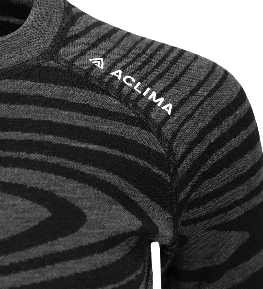 WarmWool Motion Crewneck W's Black Motion, view: 5