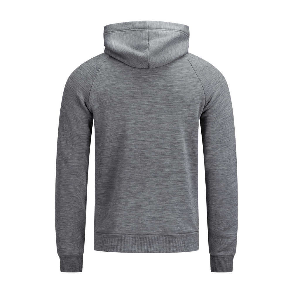 FleeceWool Hoodie Finnmarksløpet M's Grey Melange, view: 1