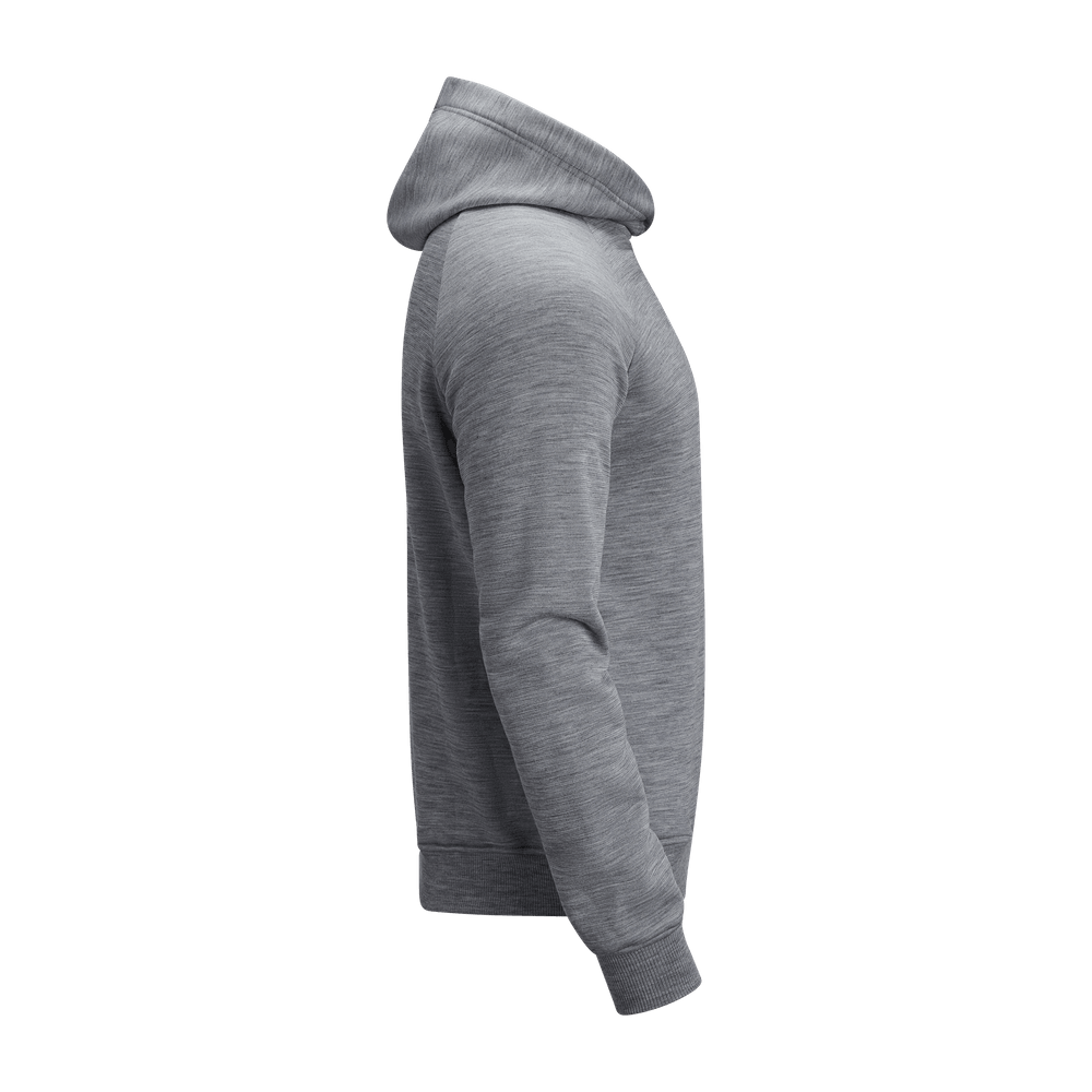 FleeceWool Hoodie Finnmarksløpet M's Grey Melange, view: 3