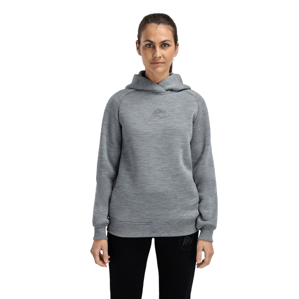productCard.productImage: FleeceWool Hoodie Finnmarksløpet W's Grey Melange