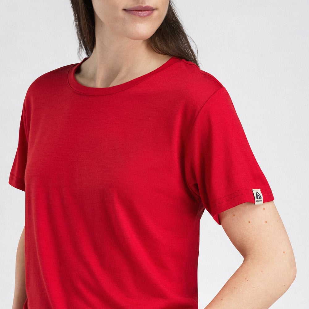 LightWool 140 Classic Tee W's Barbados Cherry, view: 2