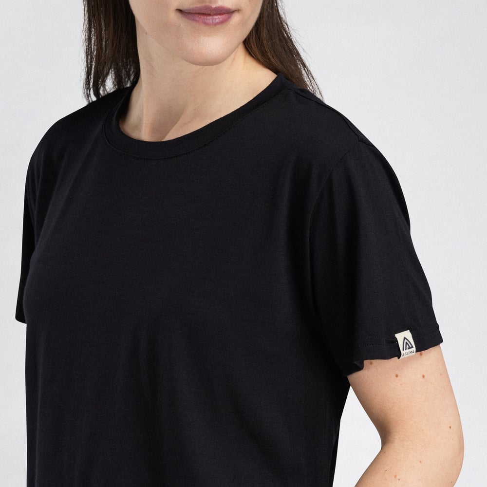 LightWool 140 Classic Tee W's Jet Black, view: 2