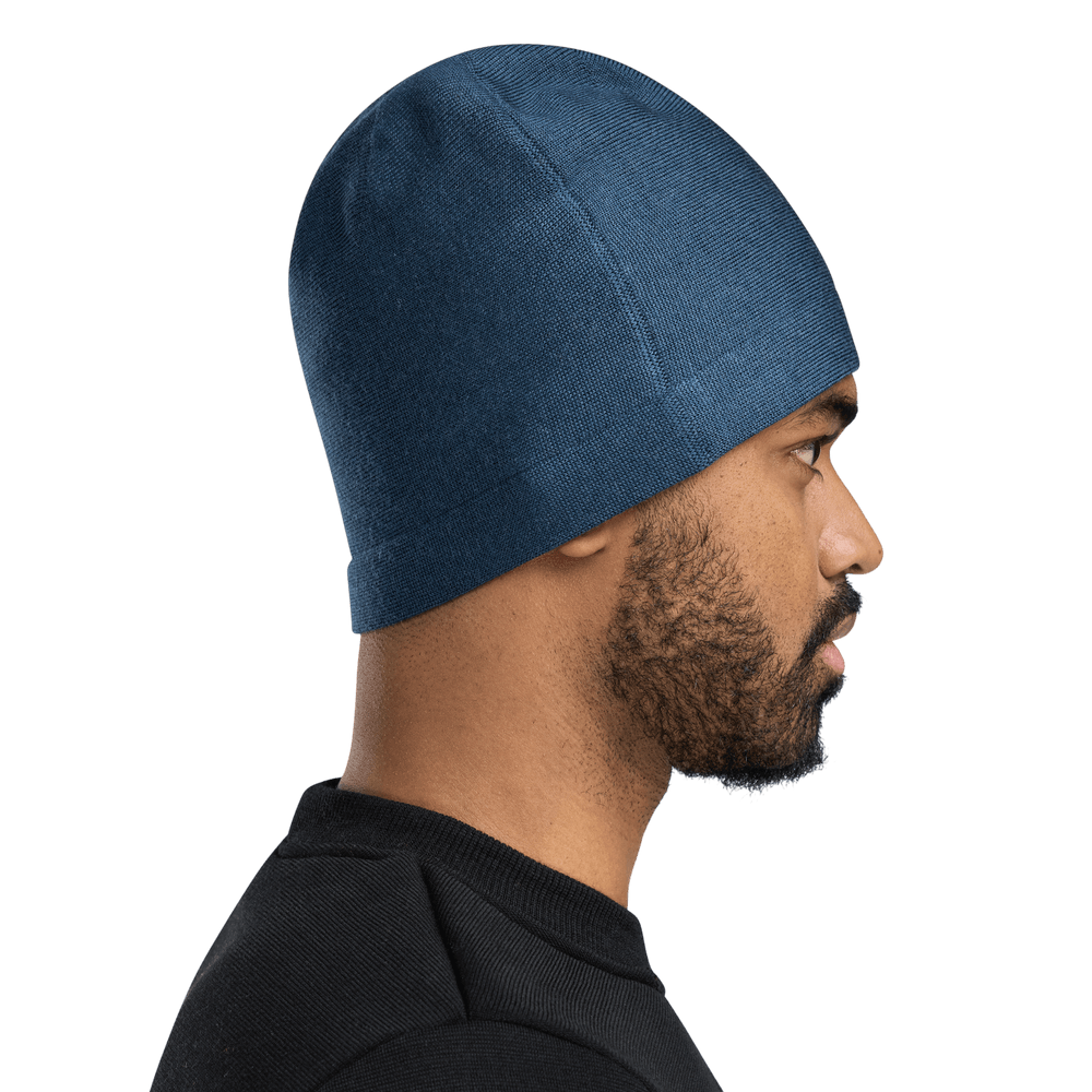 WoolNet Jib Beanie U Midnight Navy, view: 5