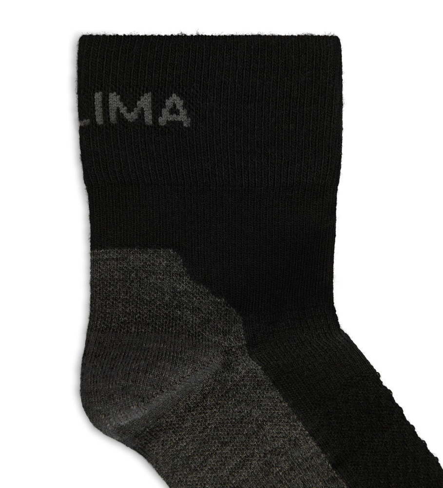 Running Wool Socks 2-pack Jet Black/Grey, view: 1