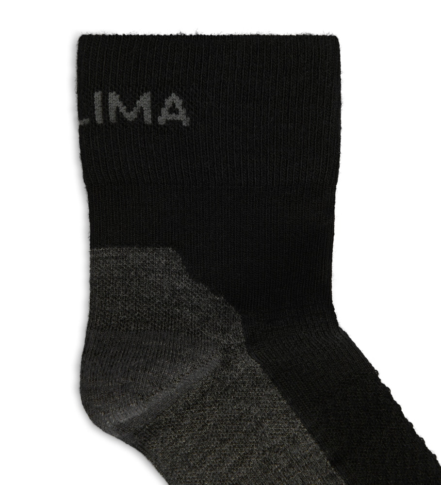 Running Wool Socks 2-pack Jet Black/Grey, view: 1