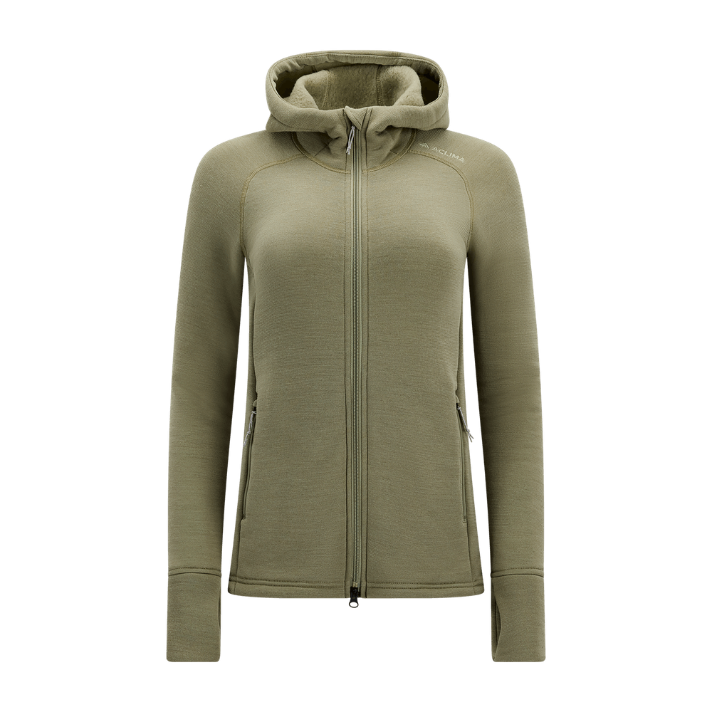 FleeceWool Hooded Jacket W's Aloe, view: 8