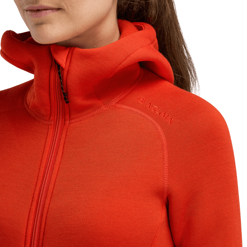FleeceWool Hooded Jacket W's Aloe, view: 2