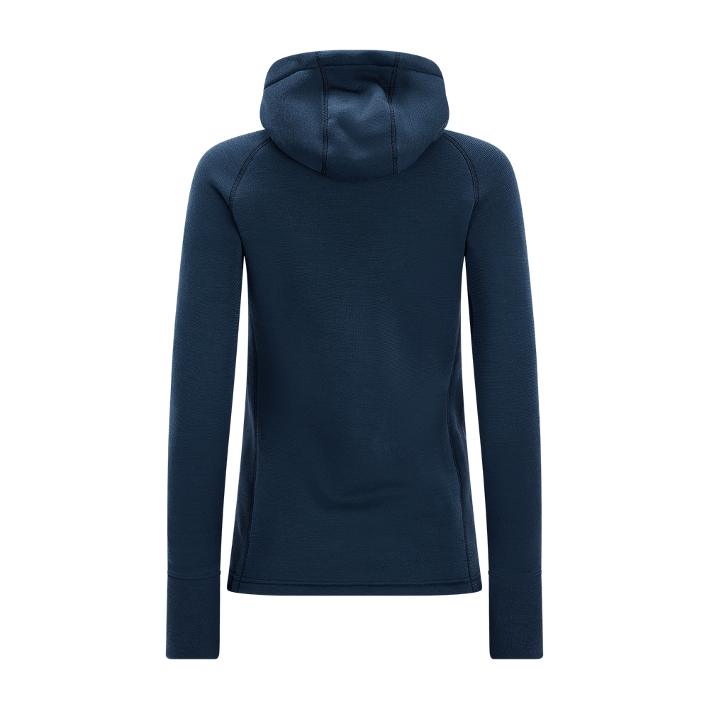 FleeceWool Hooded Jacket W's Midnight Navy, view: 9
