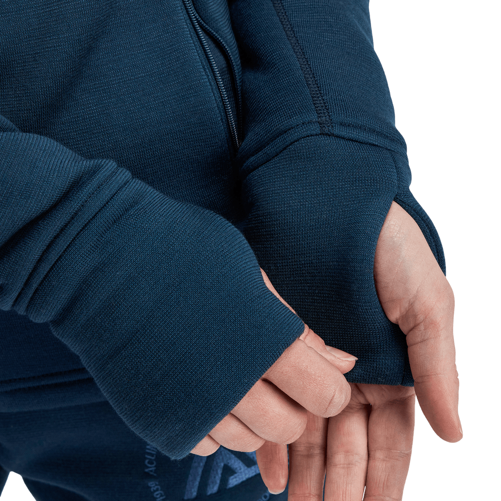 FleeceWool Hooded Jacket W's Midnight Navy, view: 6
