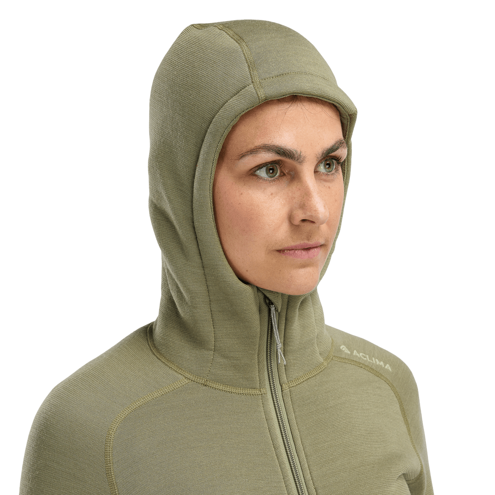 FleeceWool Hooded Jacket W's Aloe, view: 4