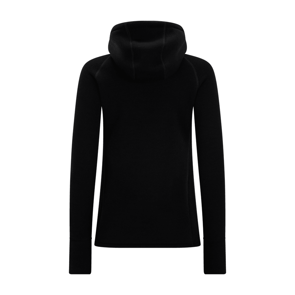 FleeceWool Hooded Jacket W's Jet Black, view: 10