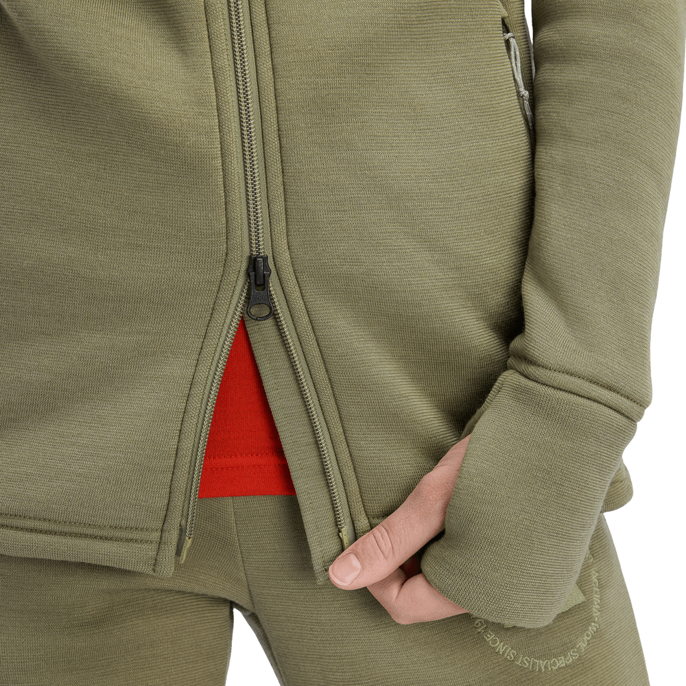 FleeceWool Hooded Jacket W's Aloe, view: 5